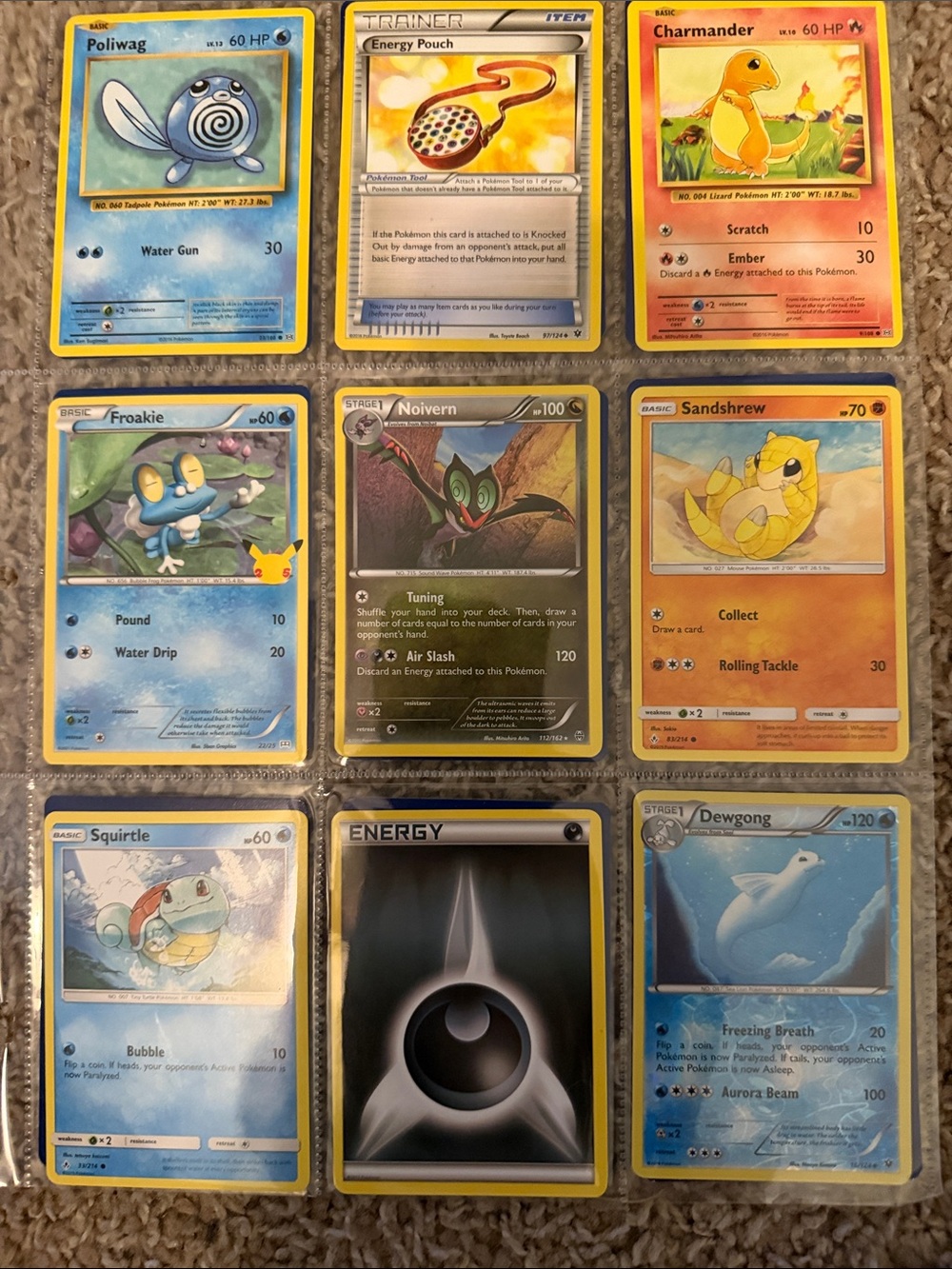 Vintage Pokemon Trading Cards
